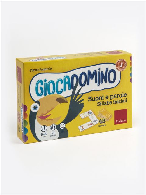 Giocadomino - Suoni e parole: Sillabe inizialiGiocadomino - impara le regioni d'Italia giocando
