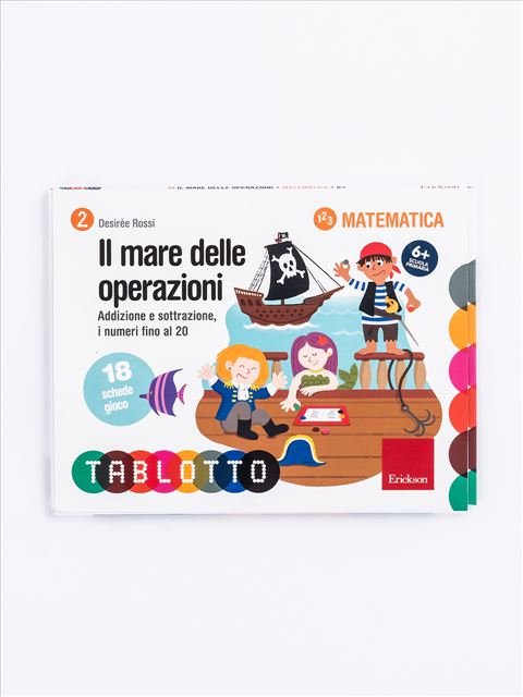 Schede per Tablotto (6-8 anni) - Il mare delle operazioniValigetta Ispettrice Numeroni: giochi apprendere la matematica