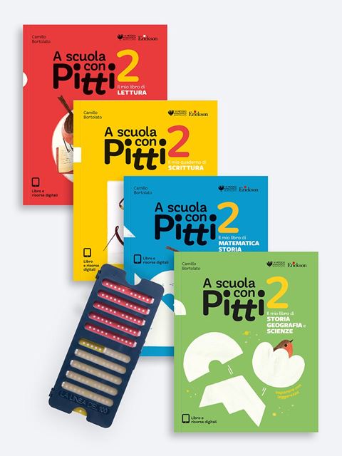 A scuola con Pitti 2 + La linea del 100 - Didattica: libri, guide e materiale per la scuola - Erickson