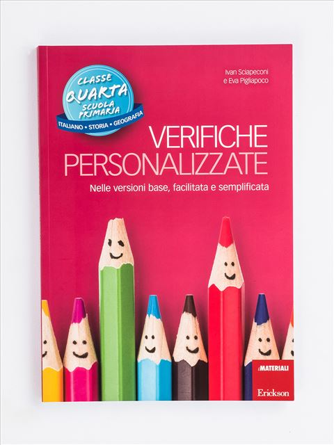 Verifiche Personalizzate Classe Quarta Italiano Libri Erickson