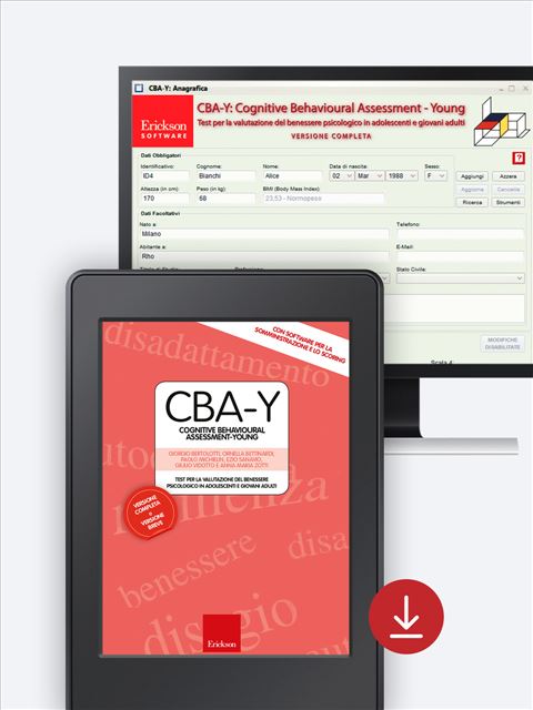 CBA-Y - Test di Valutazione psicologica: Libri, Strumenti e Software