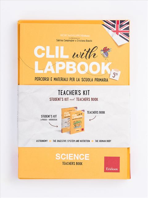 CLIL with LAPBOOK - SCIENCE - Classe quinta - Libri - Erickson