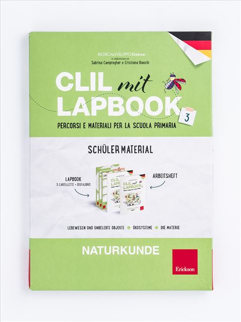 CLIL mit LAPBOOK - Naturkunde - Classe terza - Libri - Erickson 3