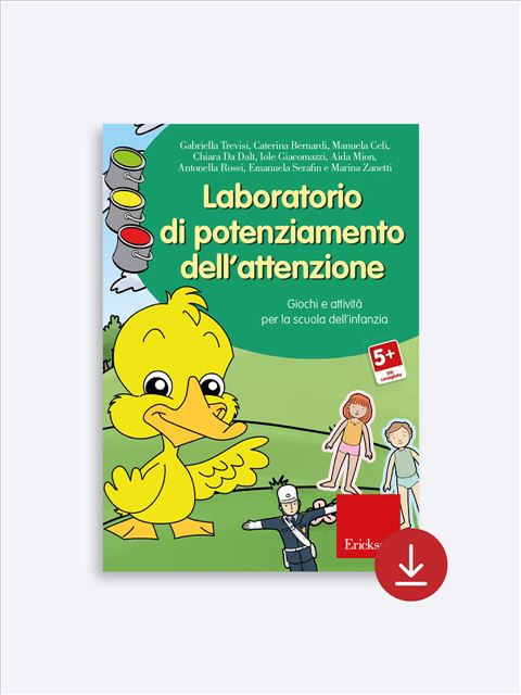 Laboratorio di potenziamento dell'attenzione (Software)Tucano Gilberto - libro interattivo per potenziare funzioni cognitive