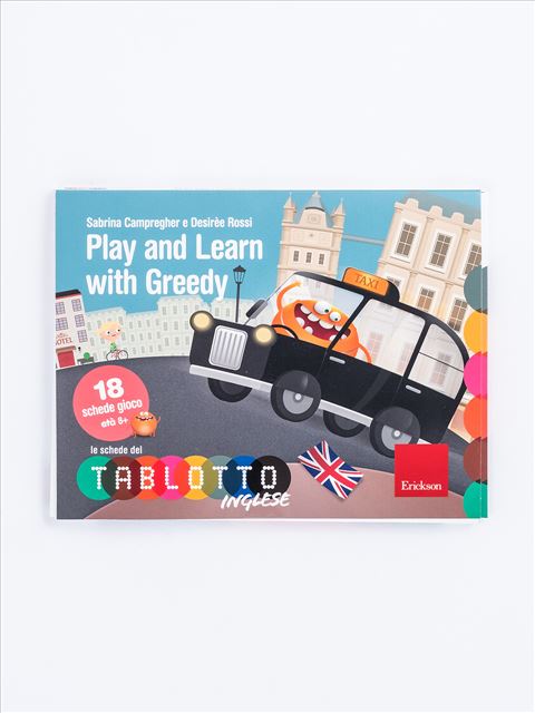 Schede per Tablotto (Età 8+) - Play and Learn with Greedy - Giochi per imparare l'inglese per bambini e ragazzi
