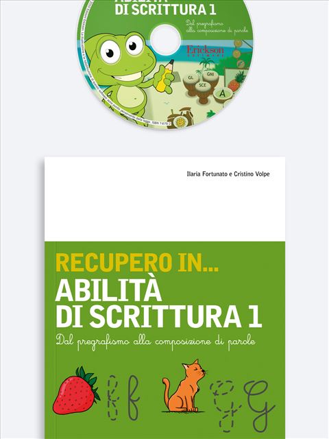RECUPERO IN... Abilità di scrittura 1 (Kit Libro + Software) - Italiano: libri, guide e materiale didattico per la scuola - Erickson