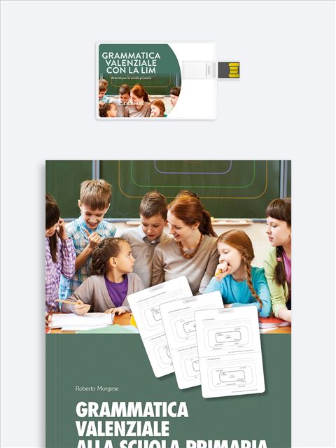 Grammatica valenziale alla scuola primaria (Kit Libro + Software) - App e software per Scuola, Autismo, Dislessia e DSA - Erickson