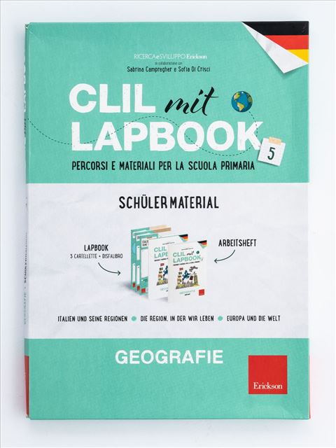 CLIL mit LAPBOOK - Geografie - Classe quinta - Libri - Erickson 5
