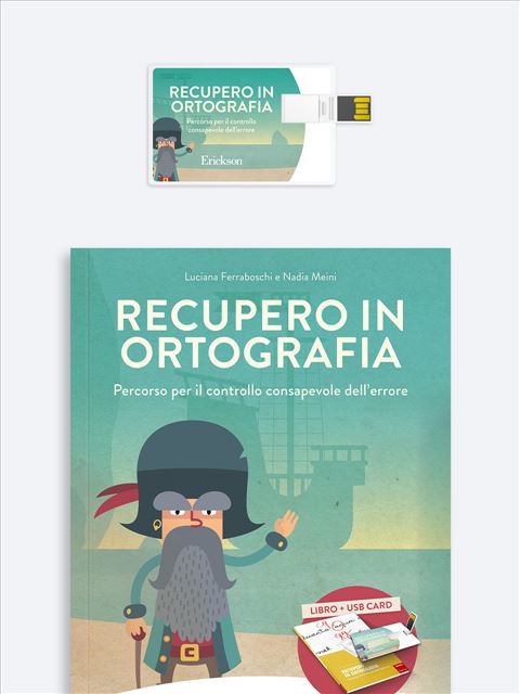 Recupero in ortografia (Kit Libro + Software) - Libri di italiano e grammatica per la scuola primaria - Erickson