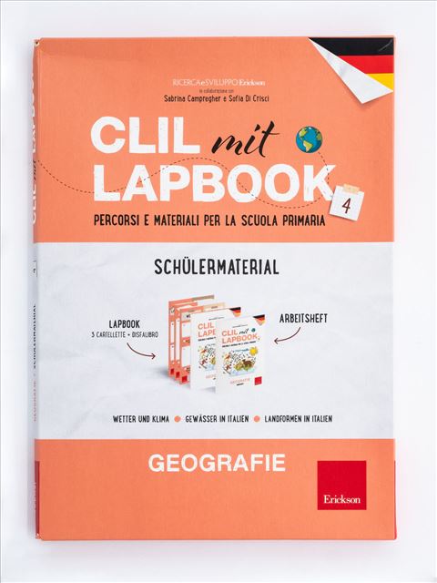CLIL mit LAPBOOK - Geografie - Classe quarta - Libri - Erickson 5