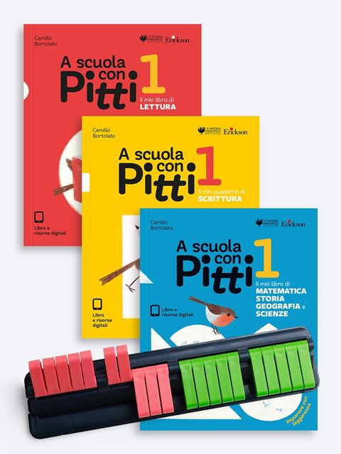 A Scuola Con Pitti 1 + Linea Del 20 | 3 Libri + Strumento