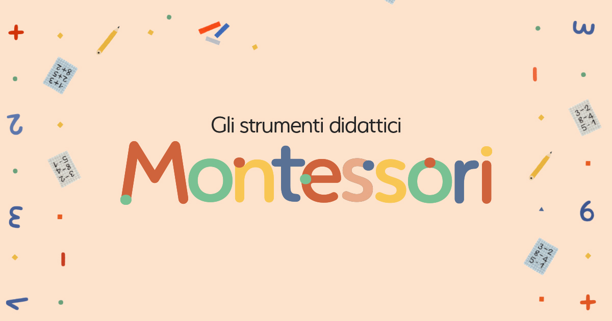 Giochi e strumenti didattici Montessori per bambini