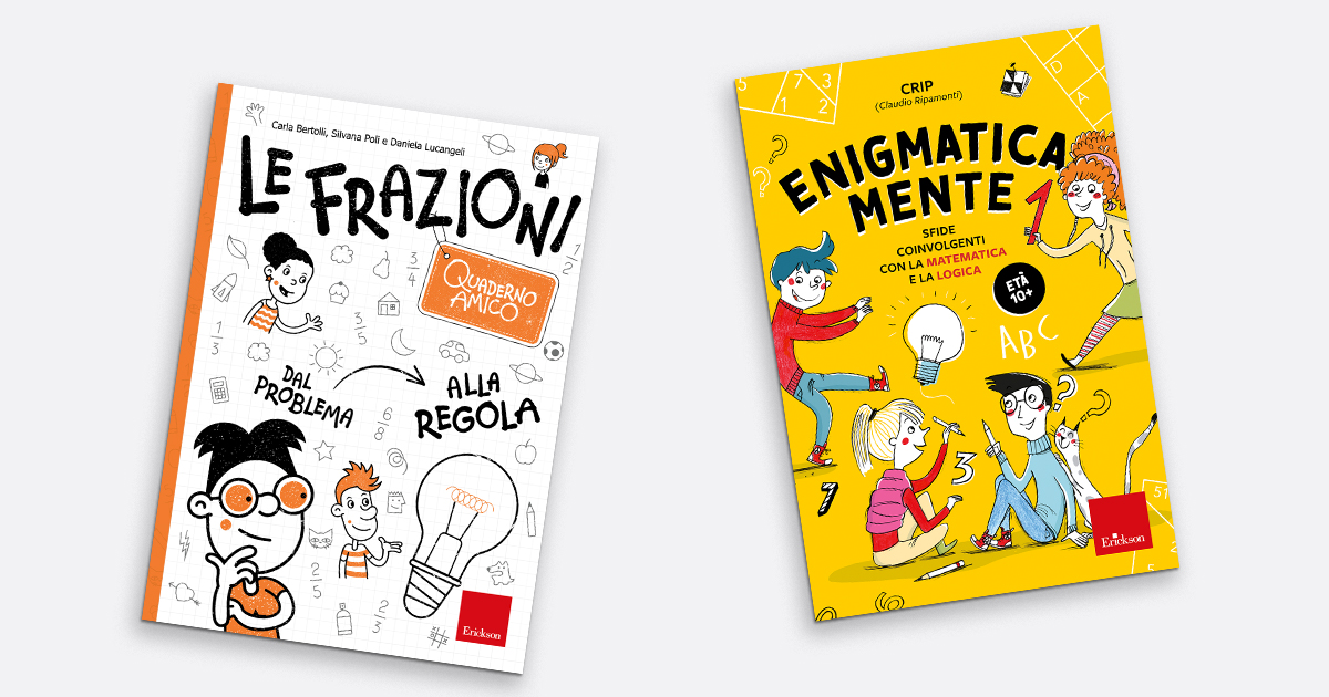 Le frazioni. Quaderno amico. Dal problema alla regola - Carla Bertolli -  Silvana Poli - - Libro - Erickson - I materiali